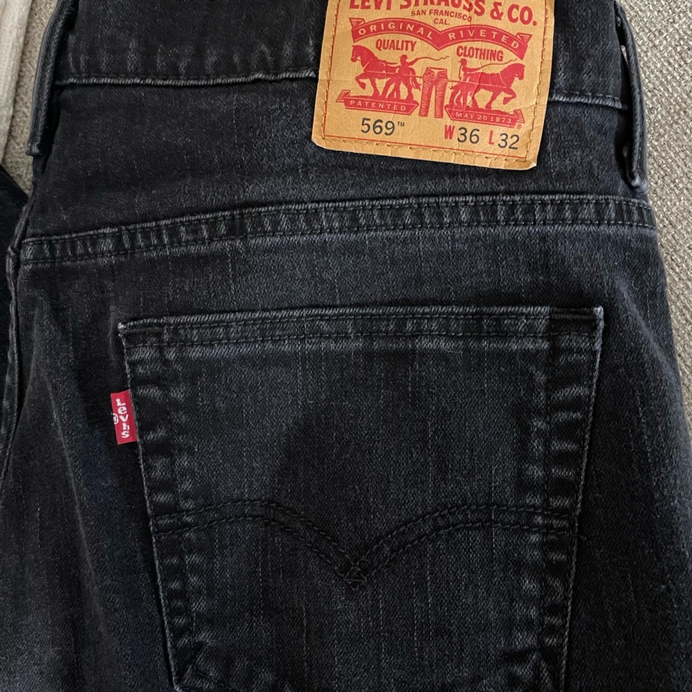 Levi's Black Denim Jeans